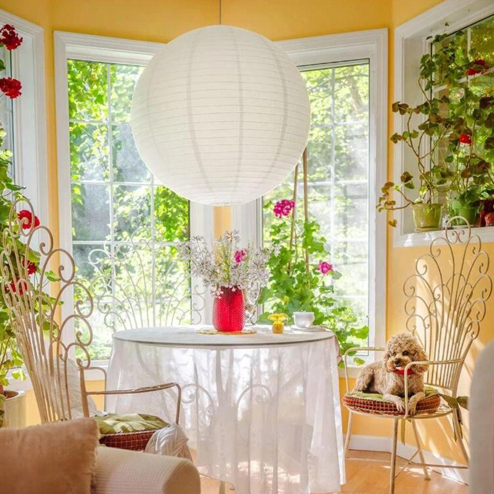 Подвесной бумажный абажур, современный подвесной светильник, чехол для лампы, гостиная, столовая, спальня