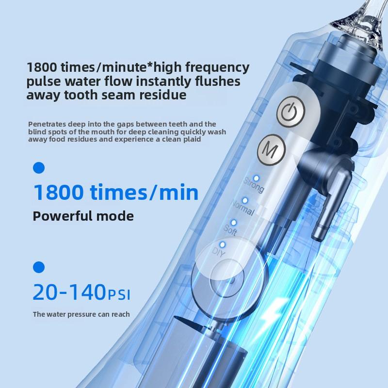 DIY портативный электрический очиститель зубов бытовой отбеливатель скруббер чистка полости рта уход за зубной нитью