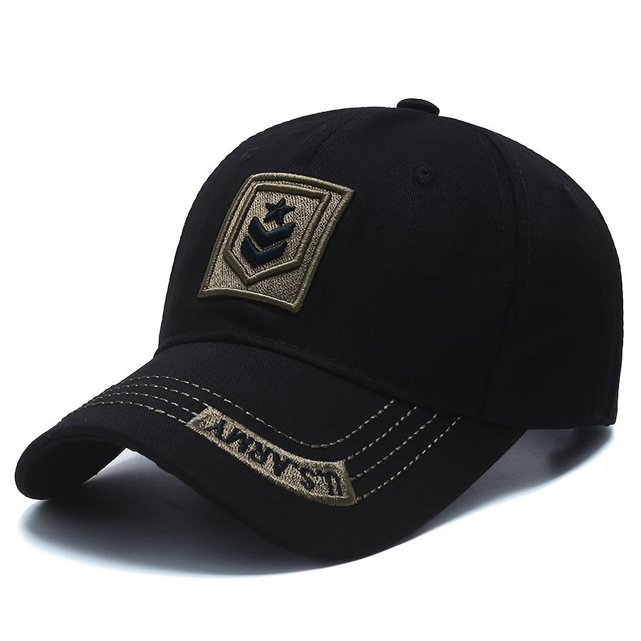 Fashion Unisex Adjustable Baseball CapLightweight Non-Stretch Fabric Hat With Embroidered Design, Ideal For Outdoor Casual Wear