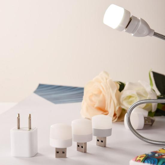 USB-ночник, видеовспышка, без света, мягкий, подключи и работай, светопропускающий абажур, декоративный настольный светильник