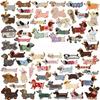 Original Embroidery Embroidery Patch Clothing Accessories DIY Hand Account Accessories Patch Cartoon Sausage Dog Cloth Sticker