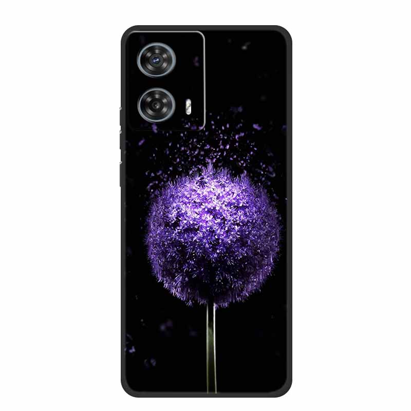 Phone Case For Moto Edge 50 Fusion Back Cover Case Shockproof Black Silicone Soft Funda For Motorola Edge 50 Fusion Case 6.7"
