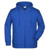 James and Nicholson Mens Full Zip Hoodie
