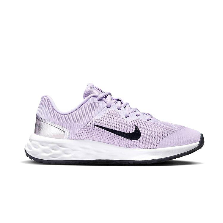 Nike Кроссовки Revolution 6 GS Violet Frost Kids Фиолетовый металлик-серебристый Ярко-фиолетовый DD1096-500