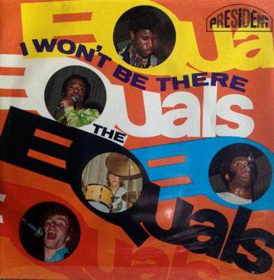 7-дюймовая пластинка EQUALS I Wont Be There PTE2 PRESIDENT 1968 UK Rock Б/у