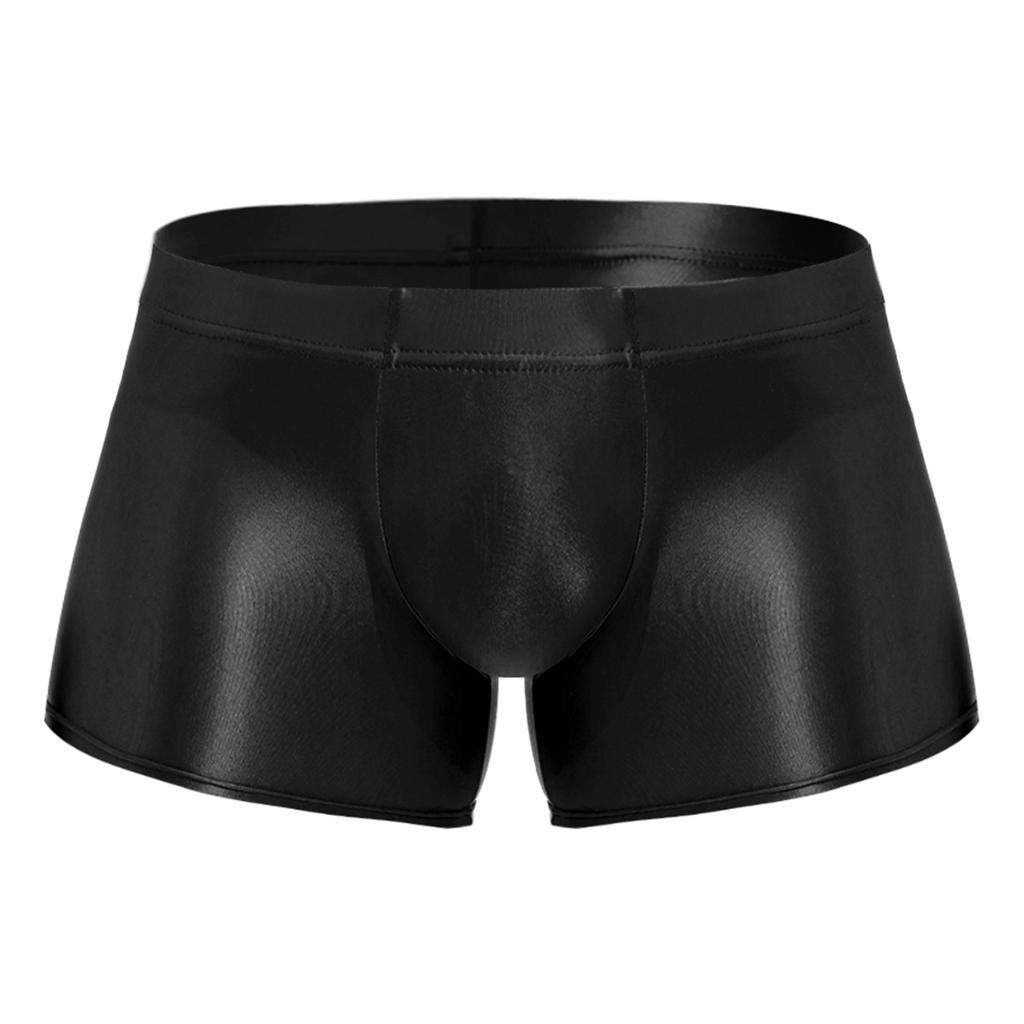 Men's Underwear Boxer Short Breathable Seamless Transparent Briefs Swimming Trunks Underpants