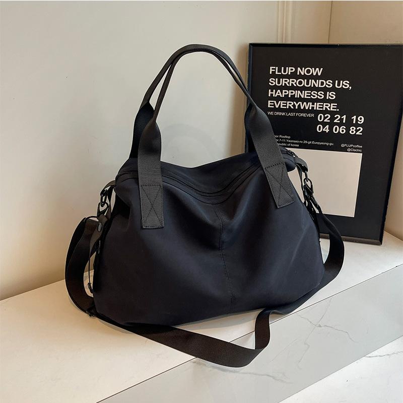 Легкая дорожная сумка большой вместимости, сумка через плечо для улицы, модная универсальная спортивная сумка для спортзала, сумка-тоут для переноски вручную