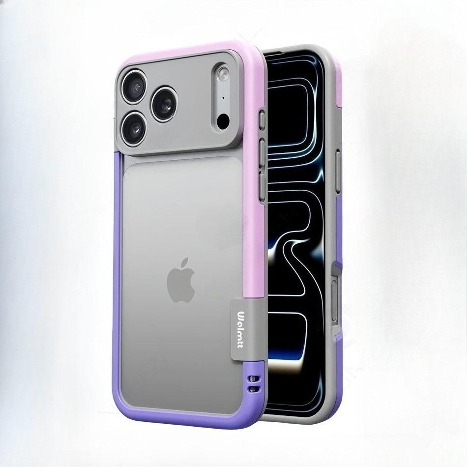 Модныйсиликоновый чехол-рамка с теплоотводом для iPhone 17 Pro Max Air 16 Pro 15 14, противоударный защитный чехол для камеры, эффект голого металла