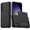 Для Samsung S25 Edge S24 Ultra S23 S21 FE S22 Plus + A56 A55 A36 A16 5G Чехол-кошелек для телефона с держателем для скрытого слота для карт