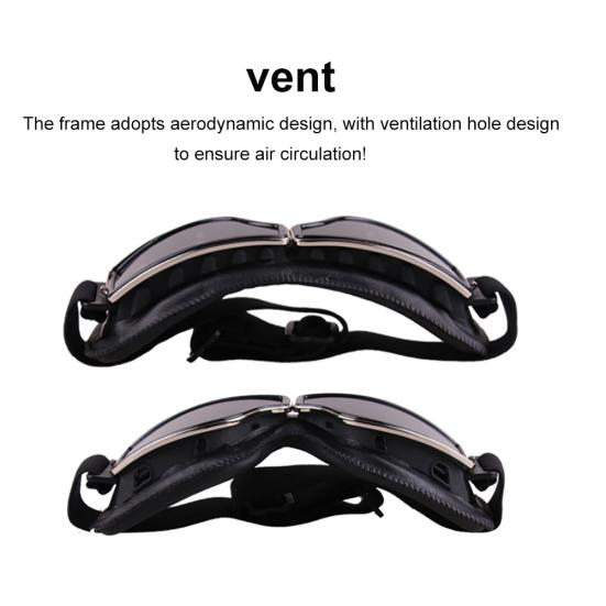Retro Outdoor Motocross Windproof Motorcycle Off-Road Riding Goggles Glasses