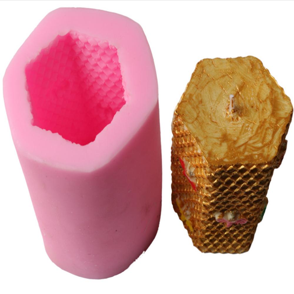 Ornament Desk Decoration Epoxy Resin Soap Mold Honeycomb Mold 3D Silicone Candle Mould Wax Model