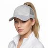 Summer camouflage baseball cap with loose ponytail ventilation mesh cap for outdoor sports, sun protection and shade.