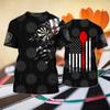 Male T Shirts Short Sleeve Tops Summer Clothing Dart Turntable Graphic Shirts Men's Streetwear O Neck Large Size Pullover