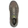 Skechers Мужские низкие походные ботинки коричневые кожаные ретро с амортизацией 237542-OLBR