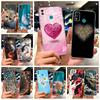 Чехол для Honor 9X Lite JSN-L21 JSN-L22 Милый Чехол с Рисунком Сердечко Любви Мягкий Силиконовый Чехол Для Honor 10X Lite DNN-LX9 10XLite Оболочка
