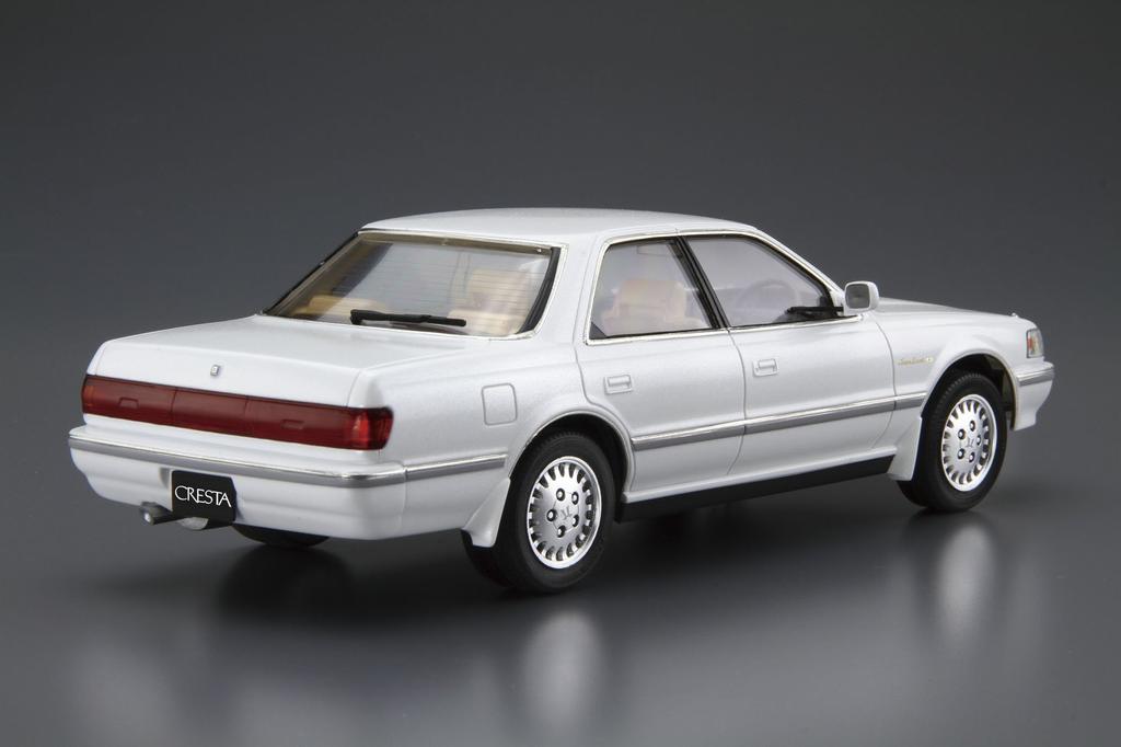 AOSHIMA Модель автомобиля серии Toyota JZX81 Cresta Super Lucent G 1990 Пластиковая модель 1/24 № 81 2.5