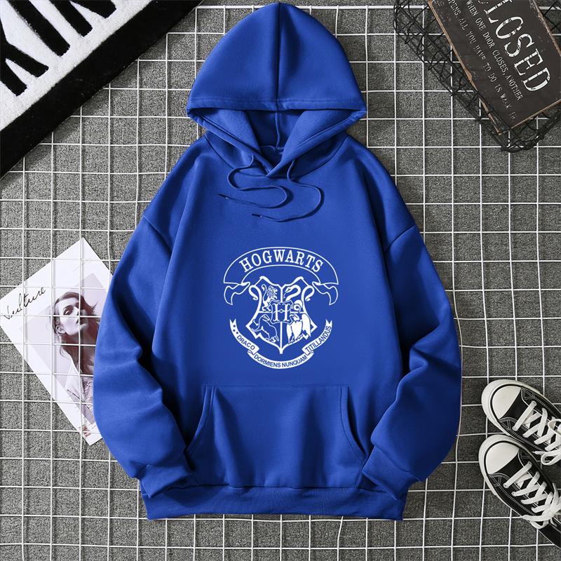 2025 Fashion Hogwarts Printed 2d Hoodies Women Sweatshirt Autumn Winter Long Sleeves Y2k Casual Loose Tops Oversized Hoodies