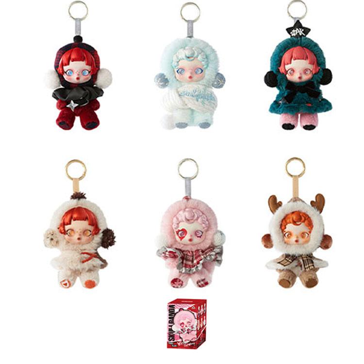 POP MART Skullpanda Зимний День Коллекция Движения Продукты из Слепых Коробок, Отдельная Таинственная Коробка