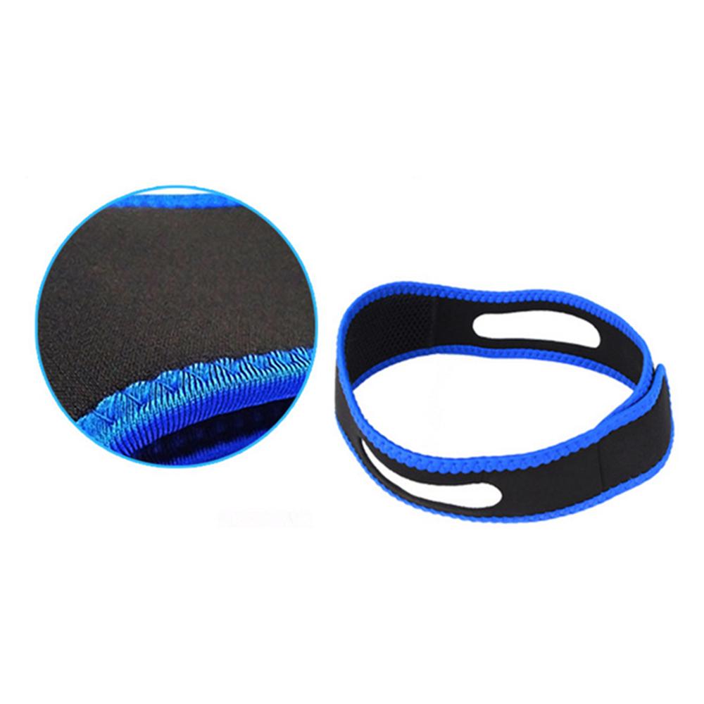 2 Pcs Adjustable Anti Snore Chin Strap Stop Snoring Sleep Apnea Belt Jaw Support