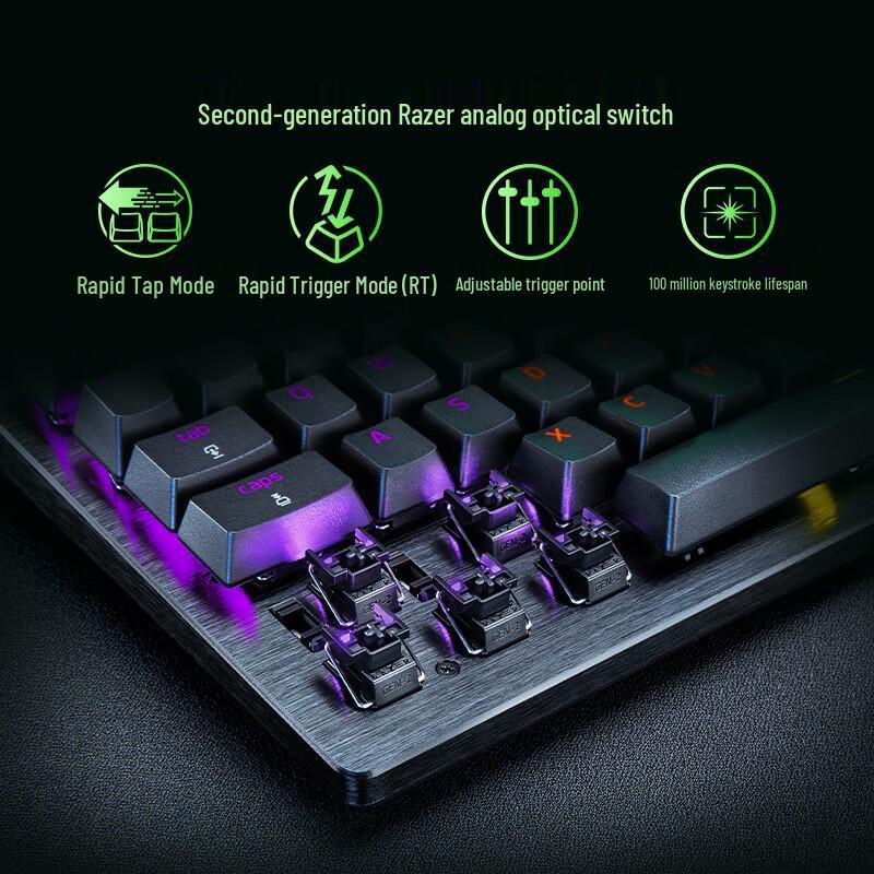 Аналоговая оптическая игровая клавиатура Razer Huntsman V3 Pro TKL
