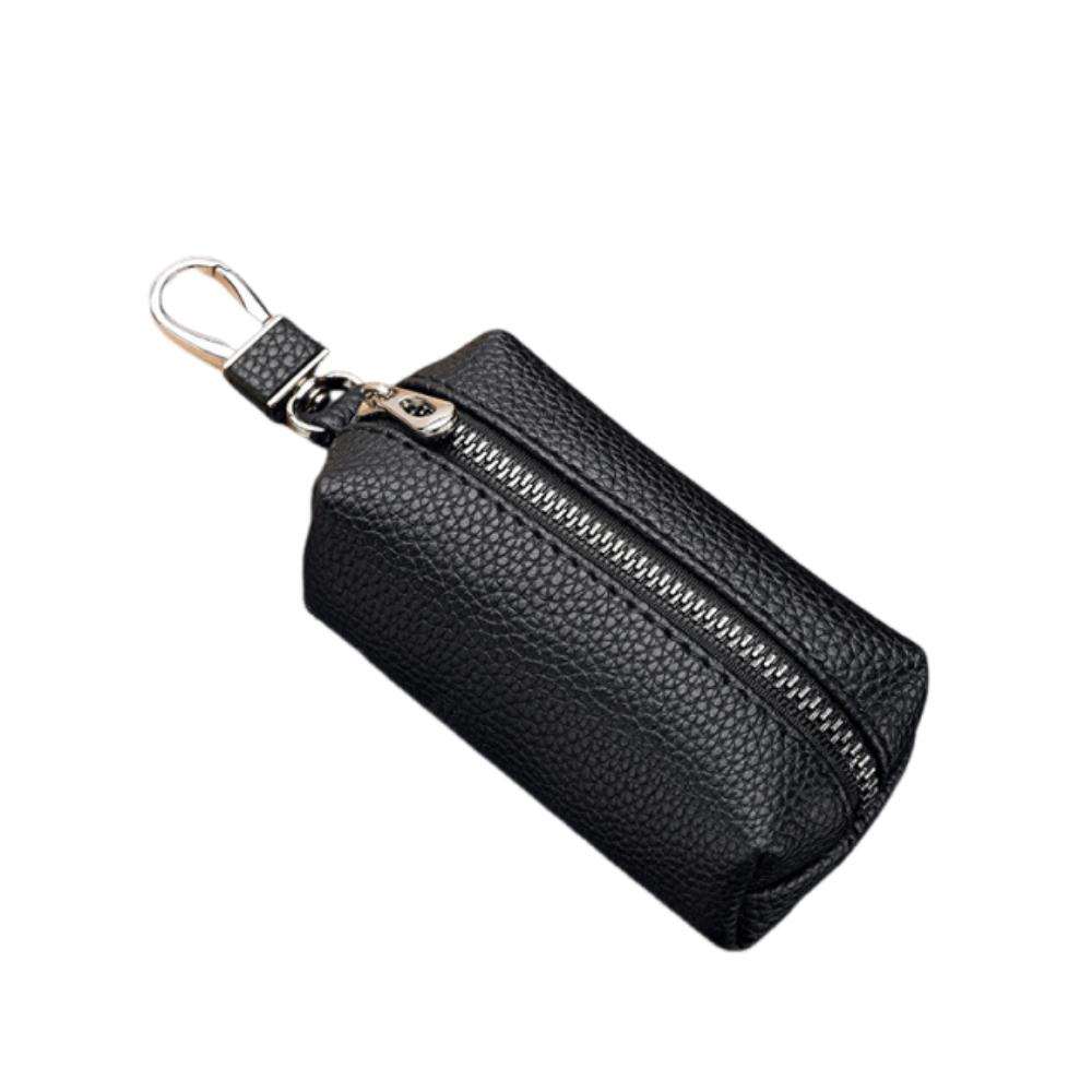 Classic Key Storage Bag Simple PU Leather Wallet Durable Lipstick Earphone Pouch Travel