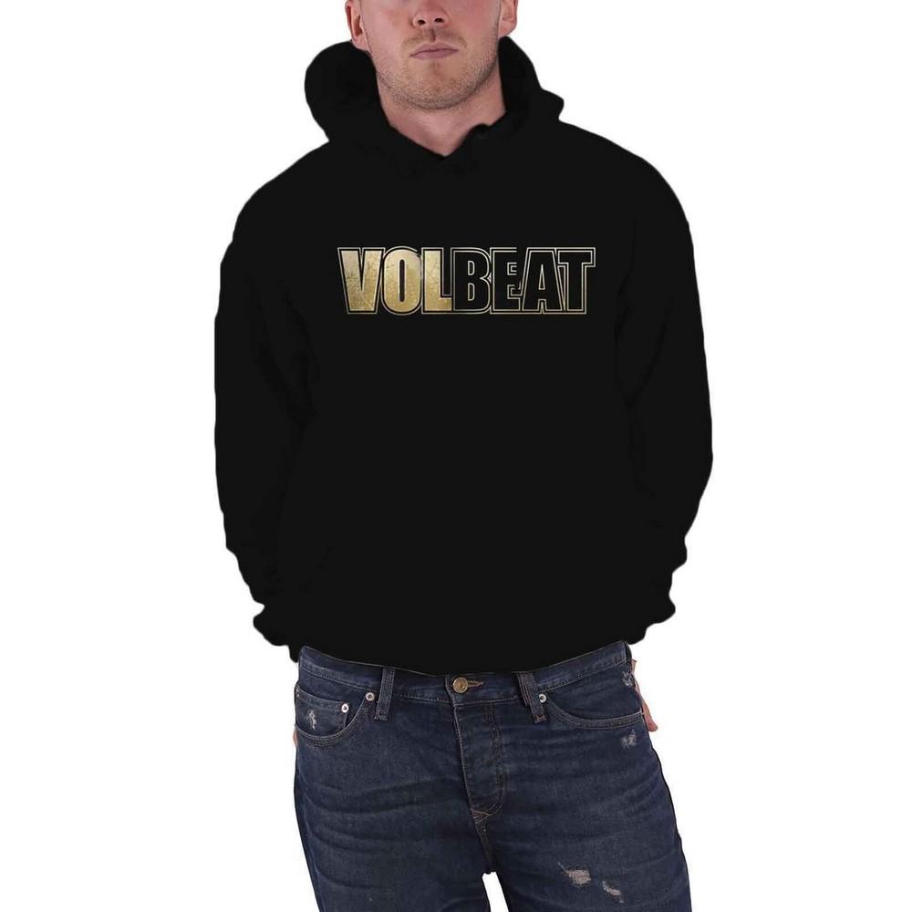 Толстовка с капюшоном Volbeat унисекс для взрослых с кровоточащей короной и черепом