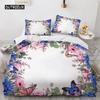 Luxury 3D Bedding Set Europe Double Duvet Cover Set Bed Linen Comfortable BlanketQuilt Cover Bed Set Nordic Colour