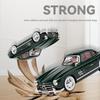 Масштаб 1/24 Классический автомобиль Benz 300SL Металлическая литая модель автомобиля со звуком и светом Коллекционирование Хобби Настольное декоративное украшение Подарок