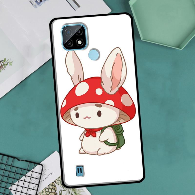 Чехол с кроличьими ушками для OnePlus 10 9 Pro 8T 9R 10R Nord2 для Realme 8 Pro 9 GT Neo 3 2 Master 8i 9i