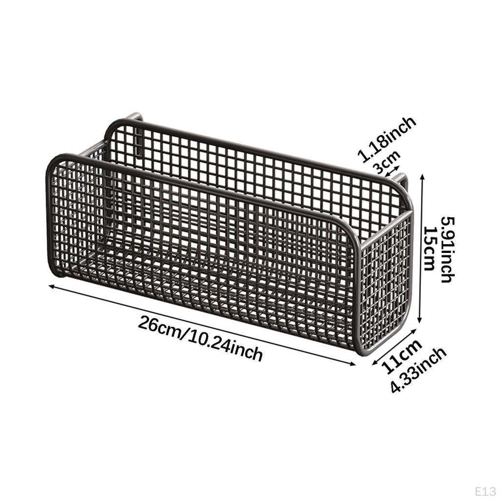 Подвесная корзина для хранения Органайзер для двухъярусной кровати Прикроватная полка Рейлинги Офис для детей Взрослых Металл Мульти