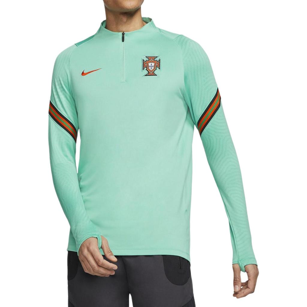 Nike Мужские Зеленые Футбольные Майки Прямого Покроя Средней Посадки CD2195-305
