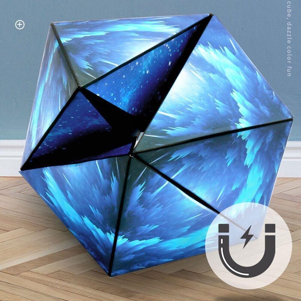 3D Волшебный куб Шашибо, коробка для изменения формы, антистресс, ручная флип-головоломка, игрушки в подарок