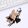 Soft Plush Rabbit Pendant Fluffy Plush Rabbit Doll Pendant  Couple Girl Kids Gift