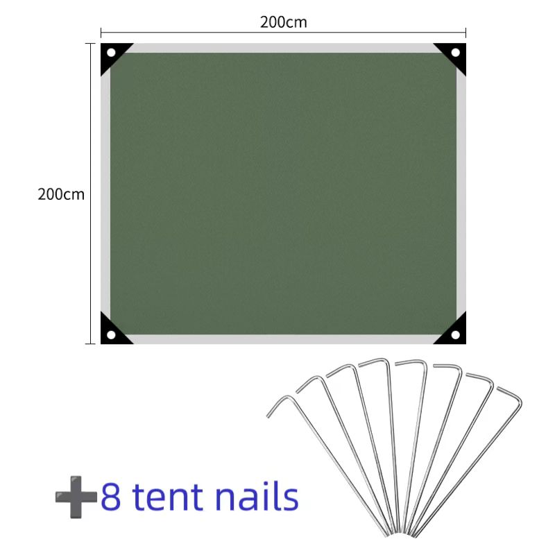 Влагостойкий напольный коврик для кемпинга на открытом воздухе, толстый коврик для пикника на пляже под палаткой, водонепроницаемый коврик, портативное тканевое оборудование для пола