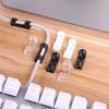 40Pcs Finisher Wire Clamps Self Adhesive Cable Organizer Cord Holder Wire Organizer Cable Clips for