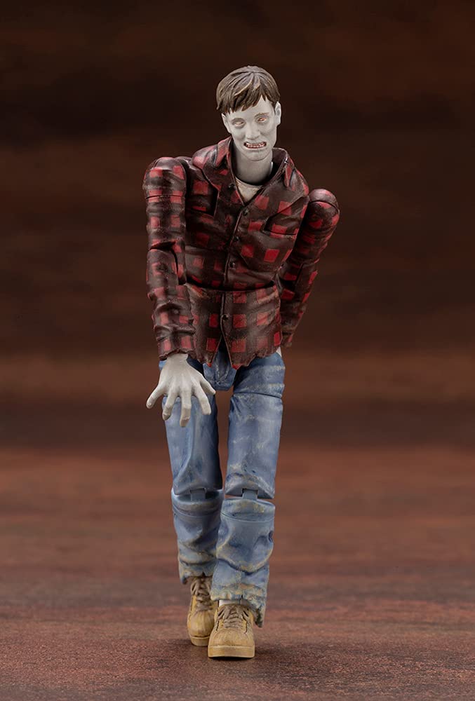 КОНЕЦ ГЕРОЕВ Зомбиноид масштаб 75 мм пластик KP524 Агония, прибл.. высокий, модель 1/24,