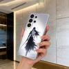 Горячий аниме-чехол B-L-E-A-C-H для телефонов Samsung S25, S24, S21, S22, S23, S30, Ultra, S20, Plus, Fe, Lite, прозрачная крышка