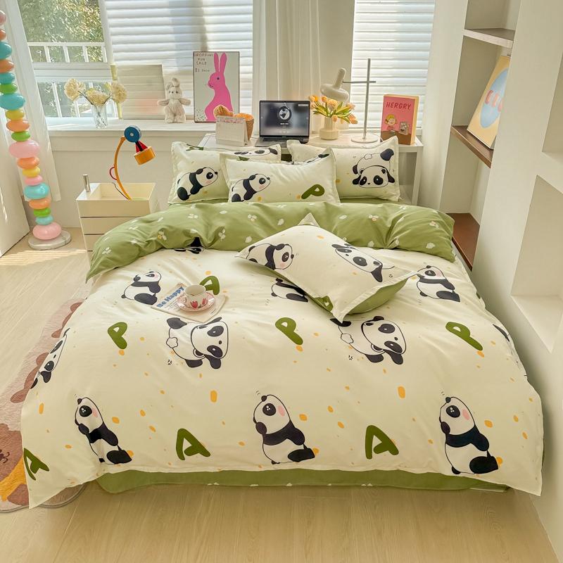 Пододеяльник с изображением розовой свиньи, комплект постельного белья из 4 предметов с изображением милых сельскохозяйственных животных, симпатичные мультяшные свиньи, двустороннее покрывало из микрофибры