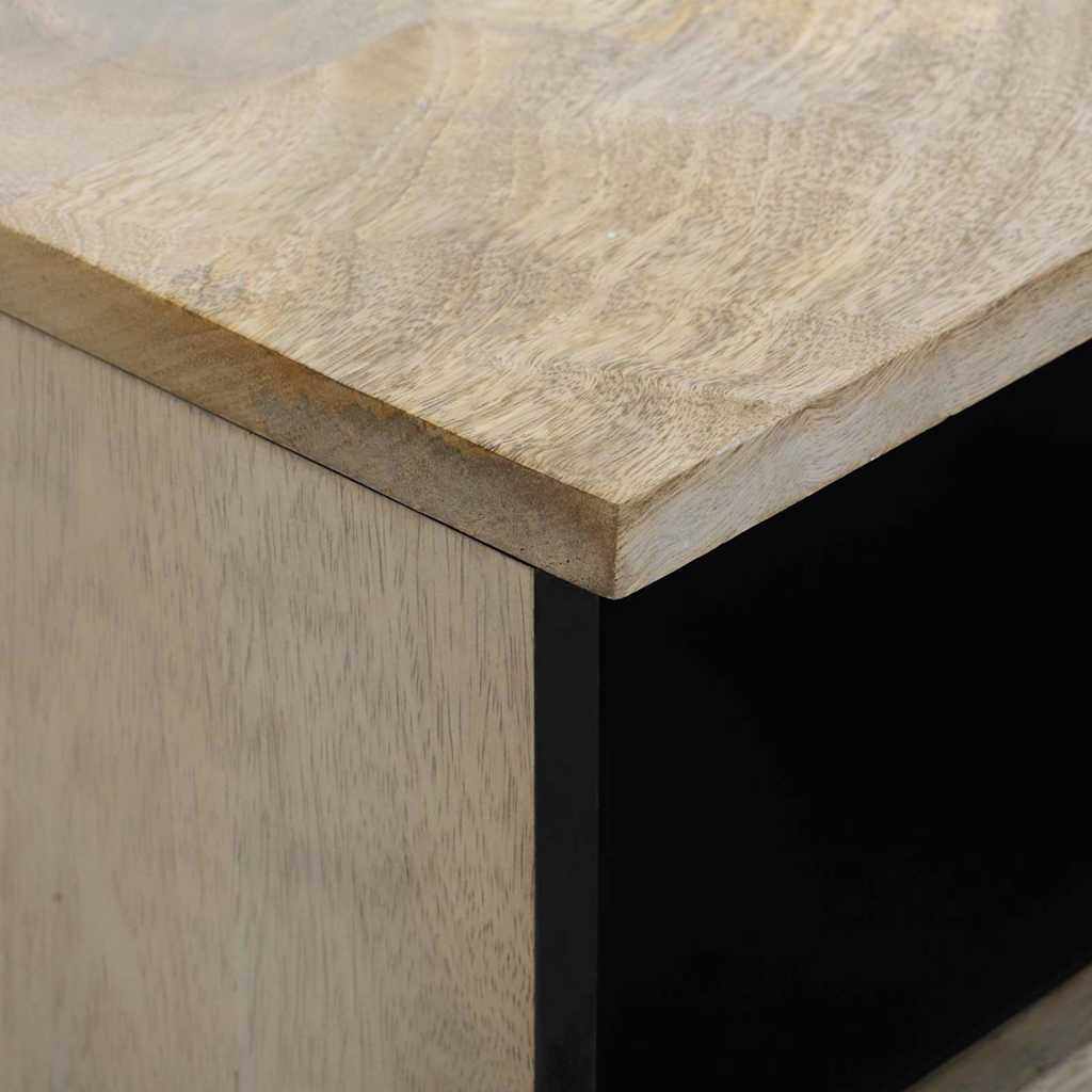 Nightstand White 40 x 33 x 46 cm Particleboard