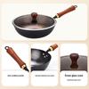 San Jiaolong Hammered Wrought Iron Wok