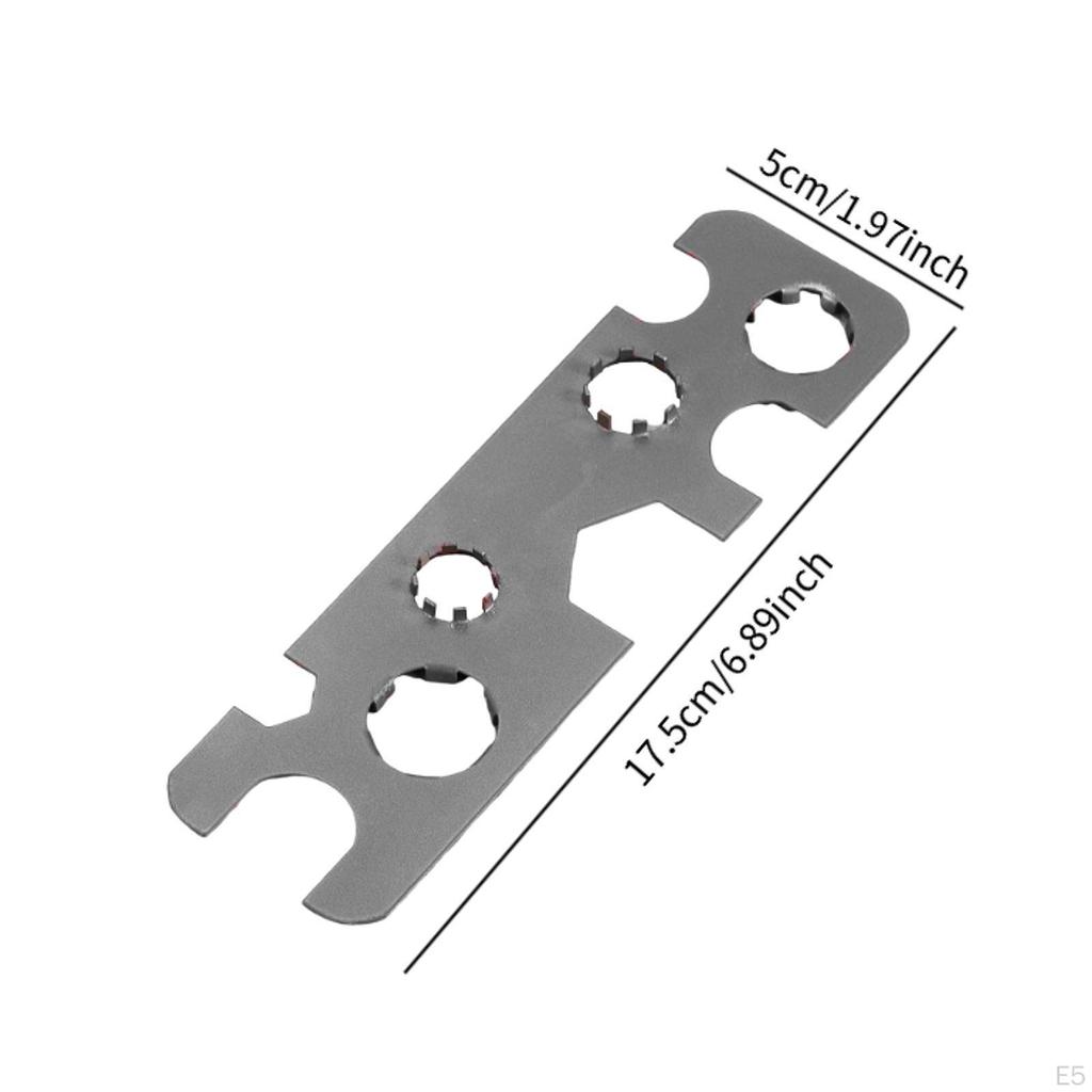 Съемник аэратора смесителя Ключ для аэратора Универсальный рычаг для ослабления излива воды Инструмент для ремонта из высокоуглеродистой стали