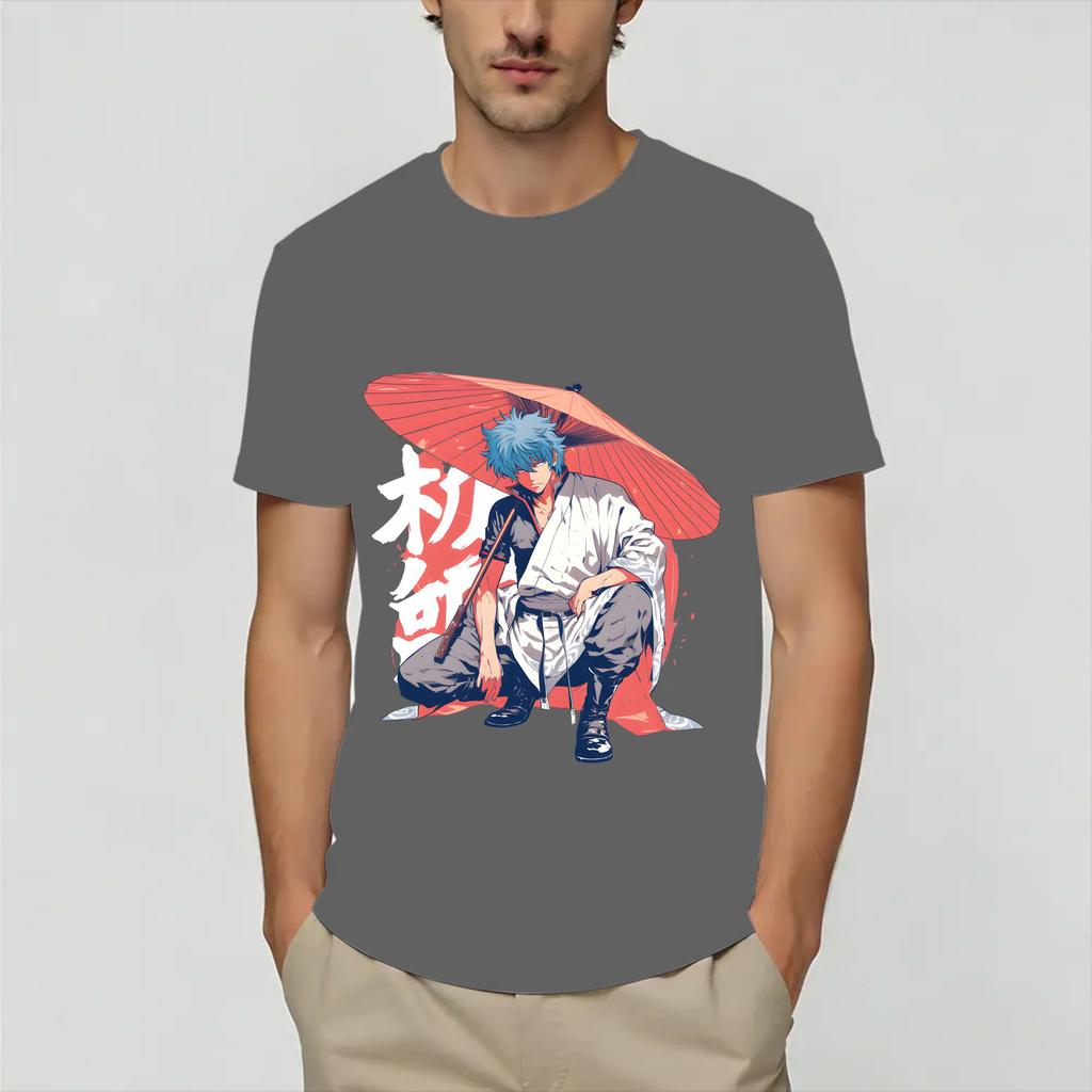GGintamas T Shirt Summer 100 Cotton T Shirts For Unisex Hip Hop Casual Tee Shirt Short Sleeve Awesome Clothes