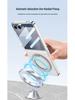 Samsung Z Flip7 Магнитный прозрачный чехол для телефона с подставкой MagSafe