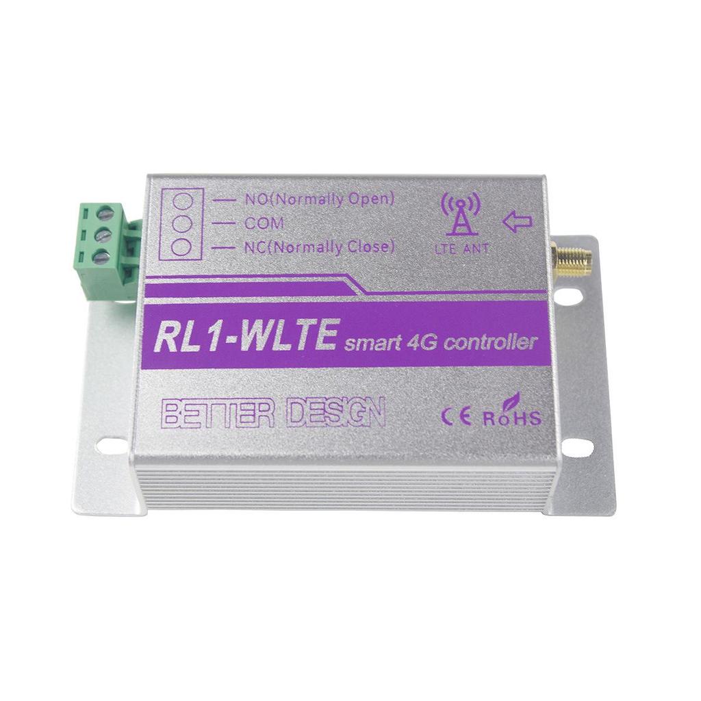 RL1-WLTE-EU/EC 4G релейный переключатель: Освещение, шторы, гаражные ворота и системы водоснабжения, управляемые через приложение
