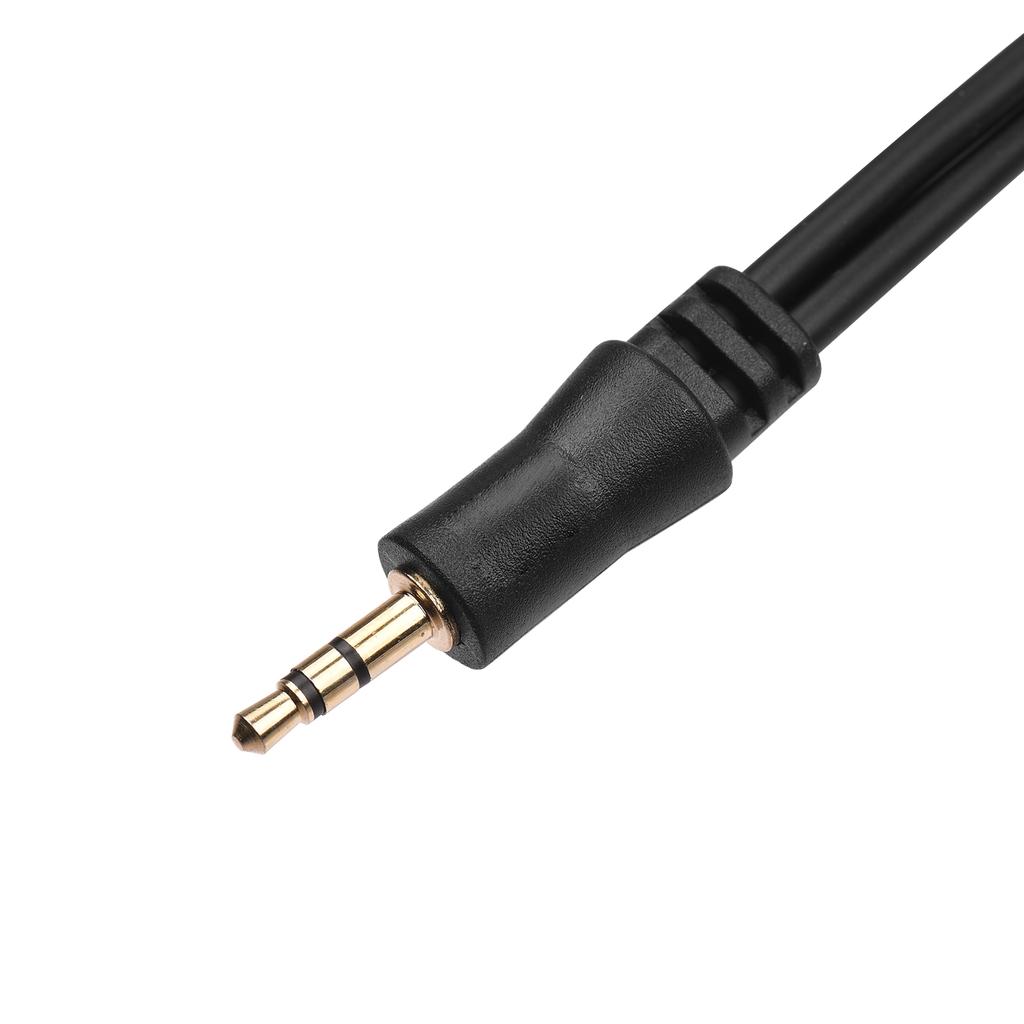 Кабель 3,5 мм на двойной XLR, штекер 1/8 дюйма на 3-жильный двойной XLR аудиокабель 4,9 фута, аудиоадаптер TRS, стереомикрофонный кабель