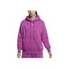 Nike Флисовая спортивная теплая толстовка с капюшоном Женские топы Фиолетовый DQ5861-518