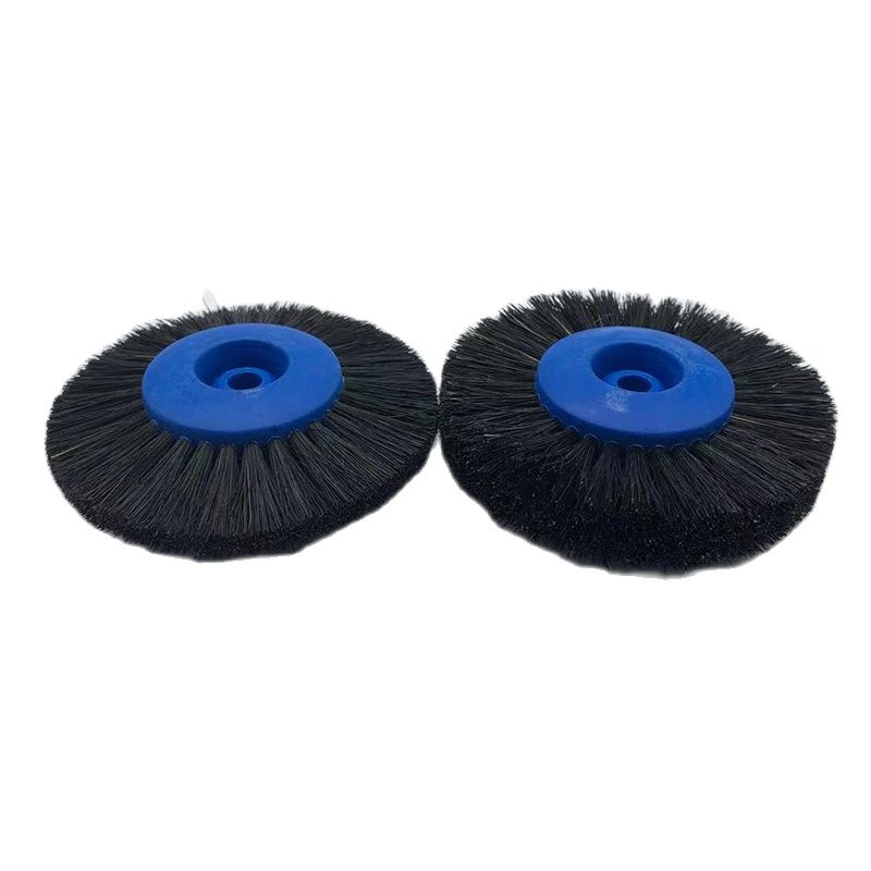 6 шт., стоматологические лабораторные лабораторные инструменты, материалы, защелка, щетка для полировки, колесо, вращающаяся шерсть, козий хлопок, черный бафф, стоматология, одонтология