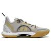 Кроссовки для баскетбола Li Ning Yu Shuai Evolution Low Coffee, нескользящие, износостойкие, легкие, с низким верхом, мужские, серые, ABAS161-5