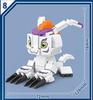 Digital Monster Model Building Blocks Brick Kit Digimon Adventure Agumon Garudamon Metal Greymon Figure Set Cartoon Toy Kid Gift