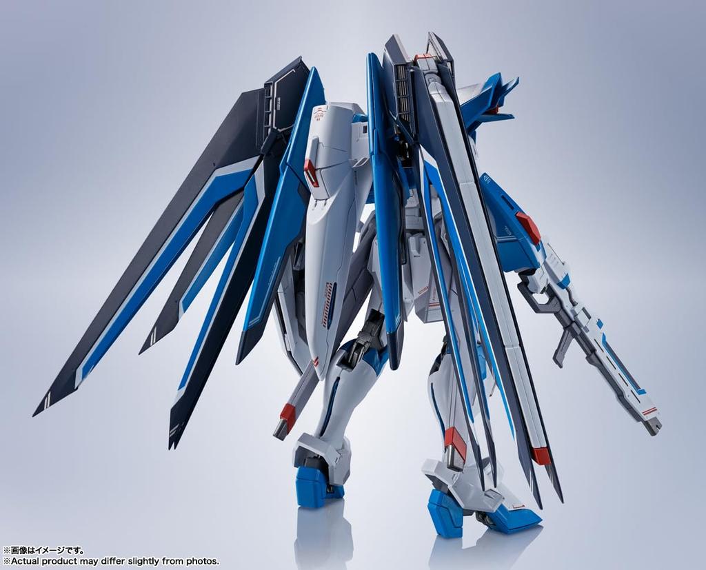 TAMASHII NATIONS METAL ROBOT Spirits Mobile Suit Gundam SEED FREEDOM Rising Freedom Gundam 140mm Painted Movable Figure Approx. ABS&PVC&Diecast